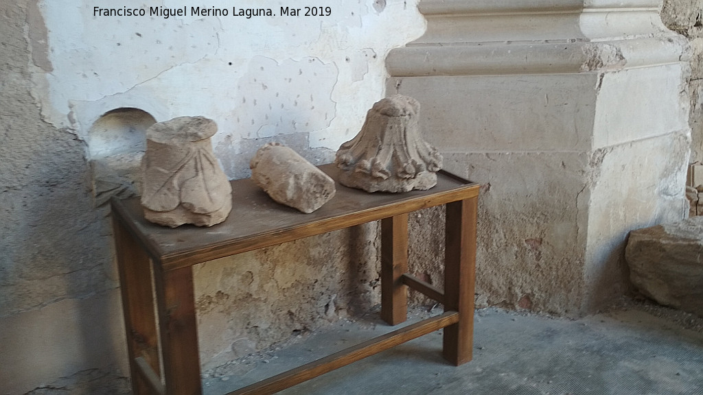 Monasterio de Piedra. Iglesia - Monasterio de Piedra. Iglesia. Piezas arqueol�gicas