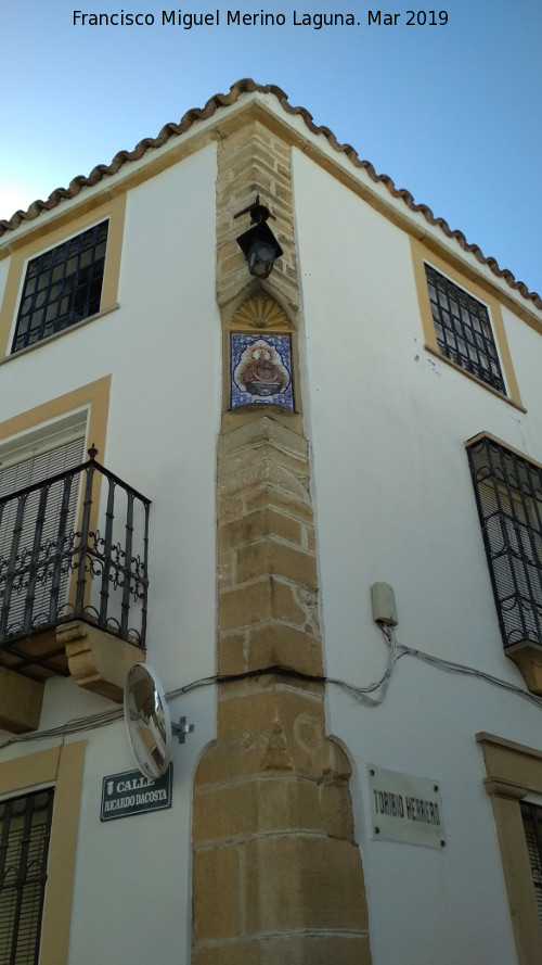 Casa de la Calle Toribio Herrero n� 16 - Casa de la Calle Toribio Herrero n� 16. Esquina
