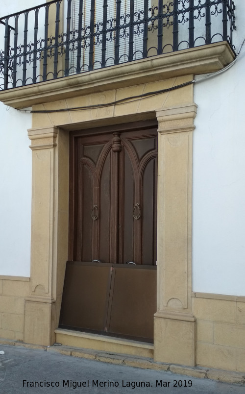 Casa de la Calle Toribio Herrero n� 16 - Casa de la Calle Toribio Herrero n� 16. Puerta
