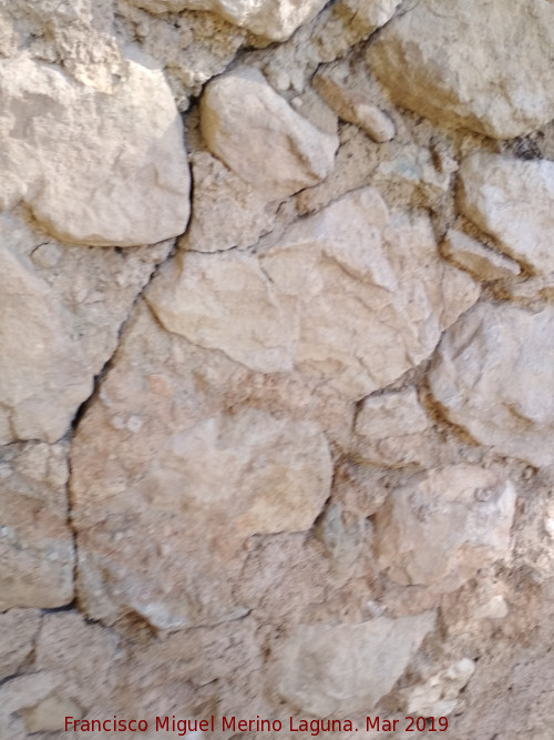 Muralla de T�scar - Muralla de T�scar. Mamposter�a del cuarto anillo