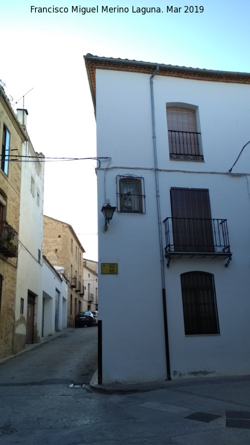 Hornacina de la Calle Nadal - Hornacina de la Calle Nadal. Situaci�n