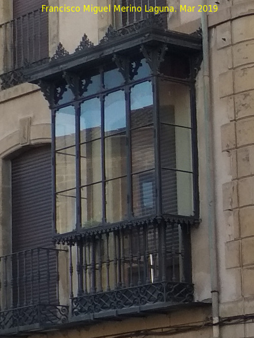 Casa de la Calle Don Juan n� 2 - Casa de la Calle Don Juan n� 2. Balc�n cerrado