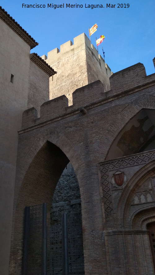 Aljafer�a. Torre del Trobador - Aljafer�a. Torre del Trobador. 