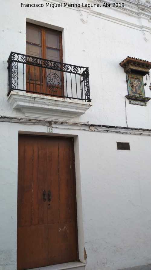 Casa de la Calle Fernando Belmonte n� 12 - Casa de la Calle Fernando Belmonte n� 12. 
