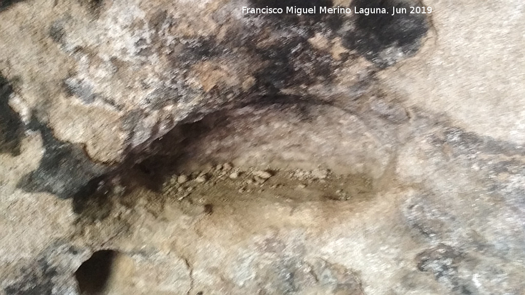 Necr�polis de las Aguilillas. Tumba 3 - Necr�polis de las Aguilillas. Tumba 3. Hornacina derecha