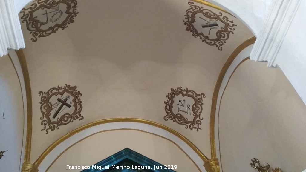 Iglesia de San Pedro y San Pablo. Capilla de Jes�s de la Sentencia - Iglesia de San Pedro y San Pablo. Capilla de Jes�s de la Sentencia. B�veda