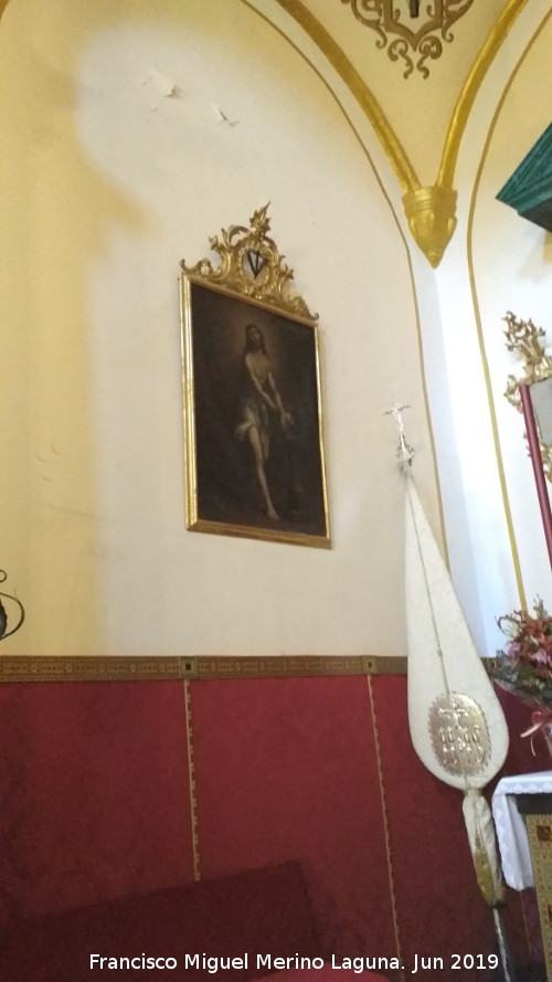 Iglesia de San Pedro y San Pablo. Capilla de Jes�s de la Sentencia - Iglesia de San Pedro y San Pablo. Capilla de Jes�s de la Sentencia. Pared izquierda