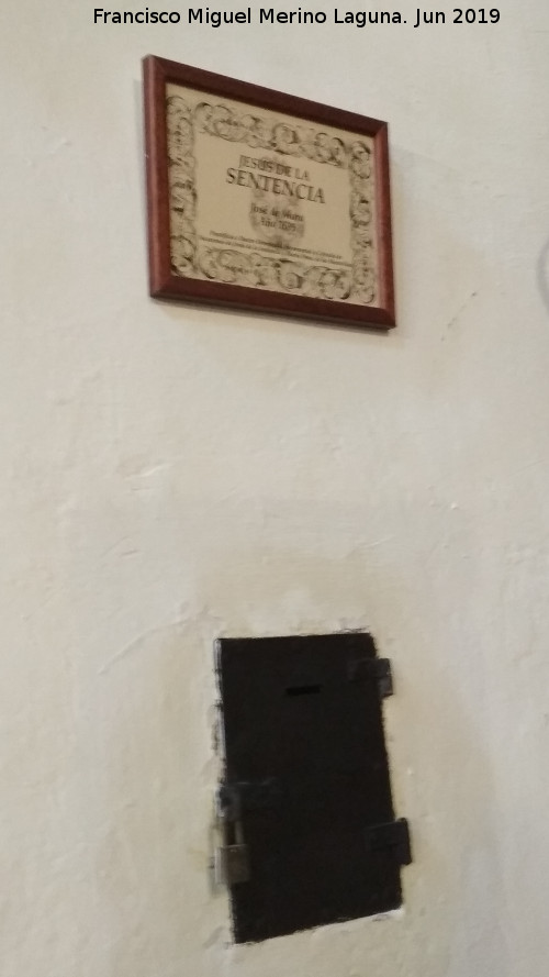 Iglesia de San Pedro y San Pablo. Capilla de Jes�s de la Sentencia - Iglesia de San Pedro y San Pablo. Capilla de Jes�s de la Sentencia. 