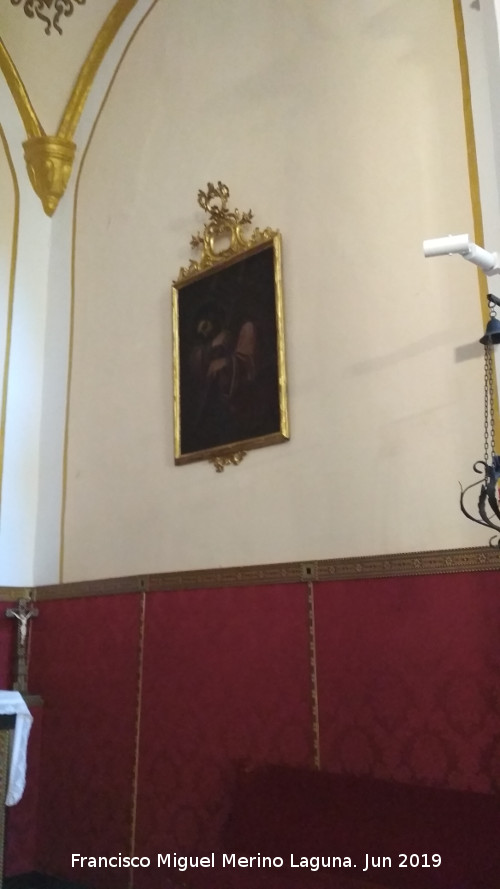 Iglesia de San Pedro y San Pablo. Capilla de Jes�s de la Sentencia - Iglesia de San Pedro y San Pablo. Capilla de Jes�s de la Sentencia. Pared derecha