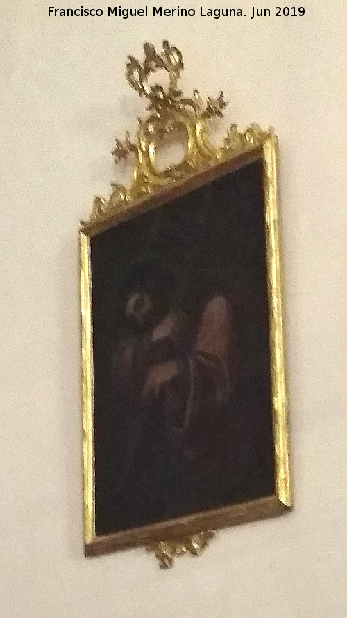 Iglesia de San Pedro y San Pablo. Capilla de Jes�s de la Sentencia - Iglesia de San Pedro y San Pablo. Capilla de Jes�s de la Sentencia. Cuadro de la pared derecha