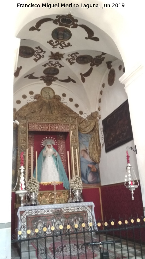 Iglesia de San Pedro y San Pablo. Capilla de la Virgen de las Maravillas - Iglesia de San Pedro y San Pablo. Capilla de la Virgen de las Maravillas. 
