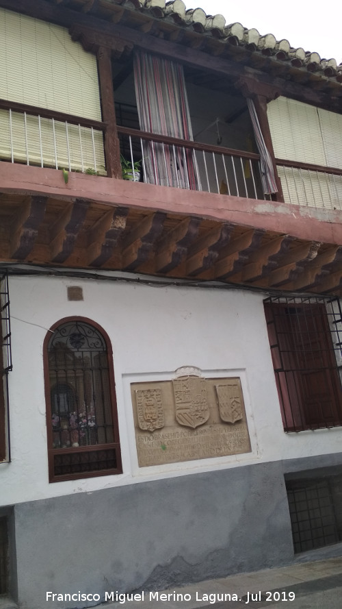 Hornacina del Santo Rostro - Hornacina del Santo Rostro. Situaci�n