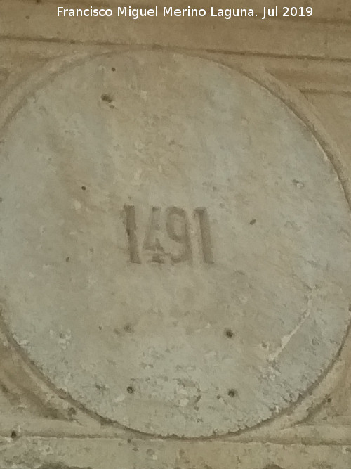 Palacio de los Paez de Espinosa - Palacio de los Paez de Espinosa. A�o 1491