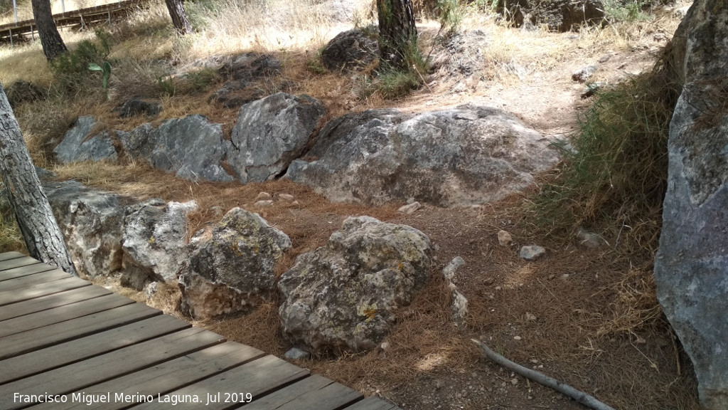 Santuario �bero de la Luz. Ode�n - Santuario �bero de la Luz. Ode�n. Gradas