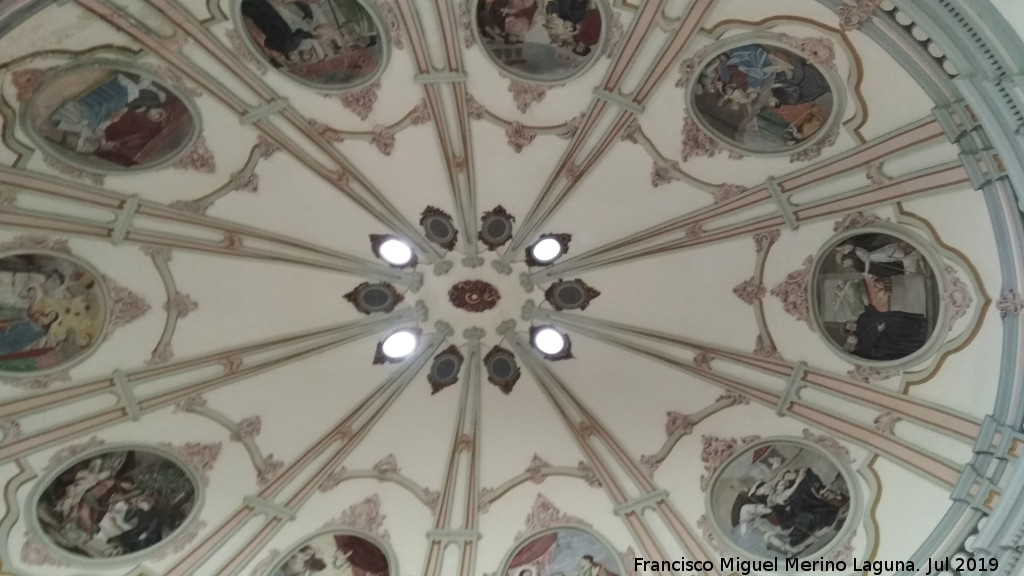 Iglesia de San Juan de Dios. C�pula - Iglesia de San Juan de Dios. C�pula. 