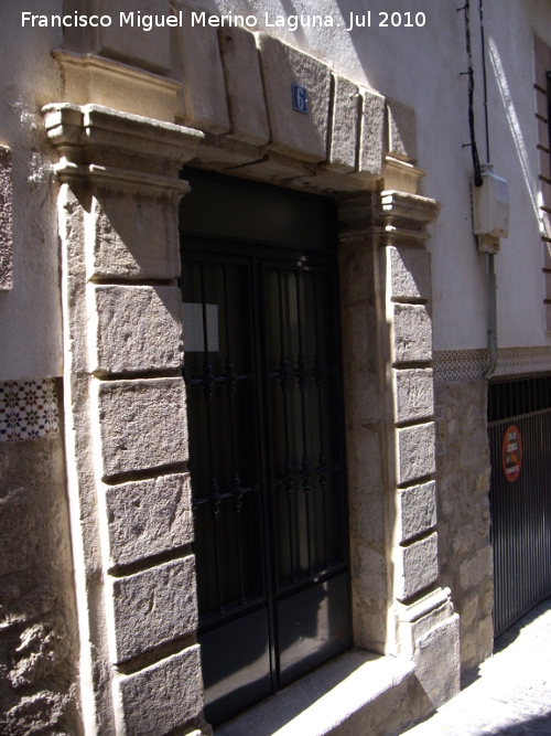 Casa de la Calle Jaboneras n� 6 - Casa de la Calle Jaboneras n� 6. 