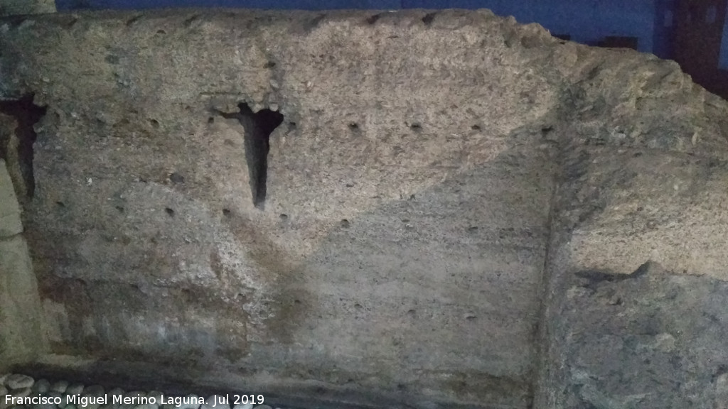 Muralla del Parking - Muralla del Parking. Saetera