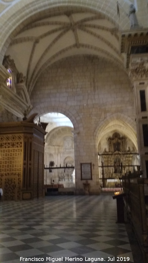 Catedral de Santa Mar�a. Capilla del Batisterio - Catedral de Santa Mar�a. Capilla del Batisterio. Capilla del Batisterio y Capilla de San Fernando