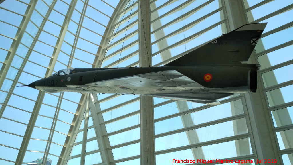 Dassault Mirage III - Dassault Mirage III. Ciudad de las Ciencias - Valencia