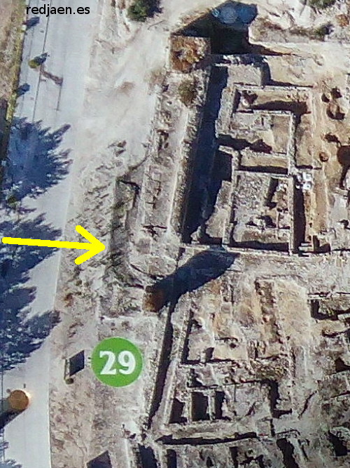 La Mota. Puerta del Cambr�n o de Granada - La Mota. Puerta del Cambr�n o de Granada. Situaci�n