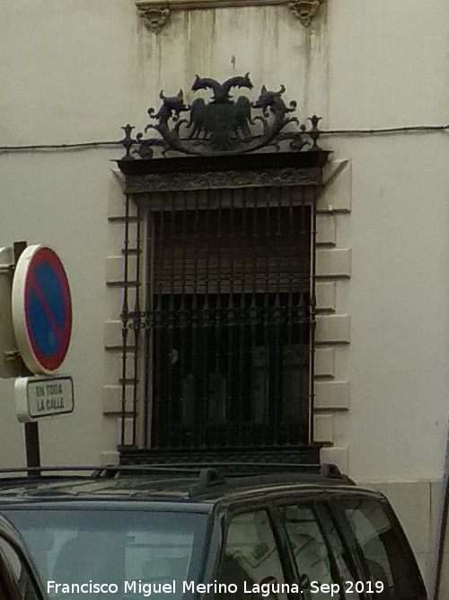 Casa de la Calle Ancha de la Virgen n 25 - Casa de la Calle Ancha de la Virgen n 25. Reja