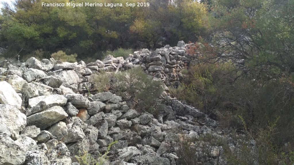 Yacimiento del Cerro de la Condesa - Yacimiento del Cerro de la Condesa. Construccin circular