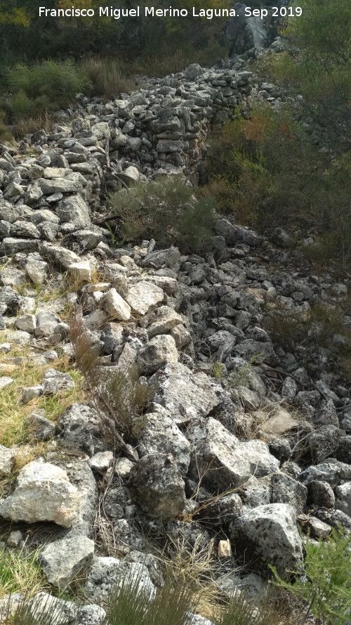 Yacimiento del Cerro de la Condesa - Yacimiento del Cerro de la Condesa. Construccin circular