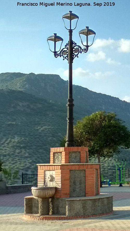 Farola y Fuente de la Plaza de los Jilgueros - Farola y Fuente de la Plaza de los Jilgueros. 
