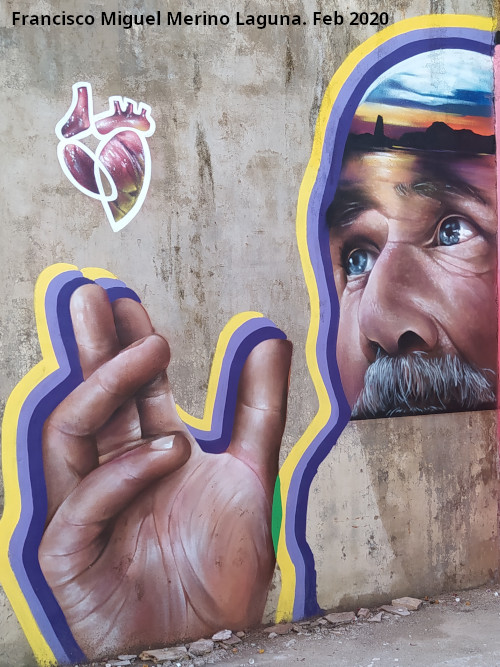 Grafiti de la Esposa del Minero y el Minero de la Cruz - Grafiti de la Esposa del Minero y el Minero de la Cruz. 