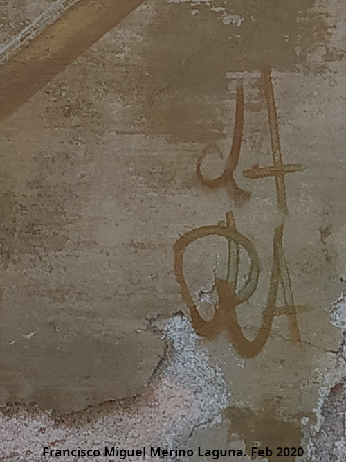 Grafiti Desnudo de L�neas de la Cruz - Grafiti Desnudo de L�neas de la Cruz. Firma