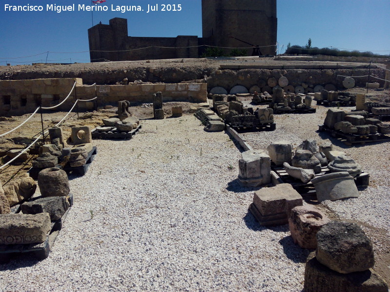 La Mota. Barrio Militar - La Mota. Barrio Militar. Piezas arqueol�gicas