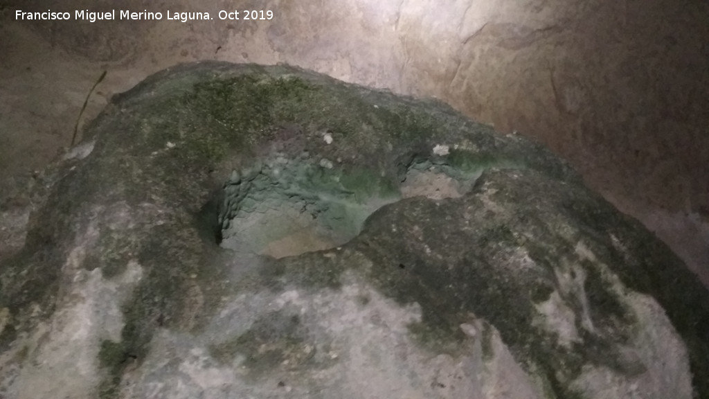 Cueva de las Cazoletas - Cueva de las Cazoletas. Cazoletas