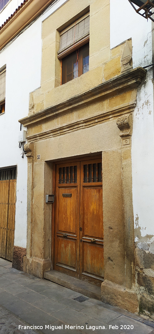 Casa de la Calle Santo Domingo n� 32 - Casa de la Calle Santo Domingo n� 32. Portada