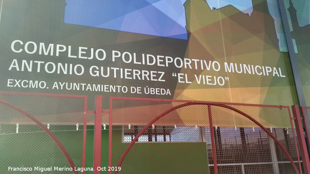 Polideportivo Antonio Guti�rrez "El Viejo" - Polideportivo Antonio Guti�rrez "El Viejo". 