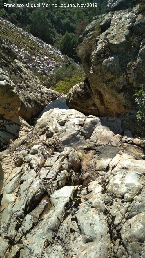 Cascada del Cimbarrillo de Mar�a Antonia - Cascada del Cimbarrillo de Mar�a Antonia. Parte alta de la cascada