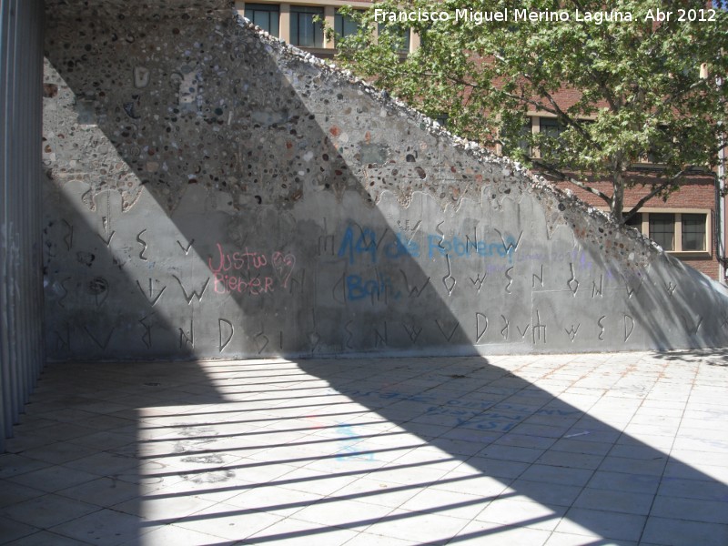 Plaza de Santa Mar�a - Plaza de Santa Mar�a. Letras �beras