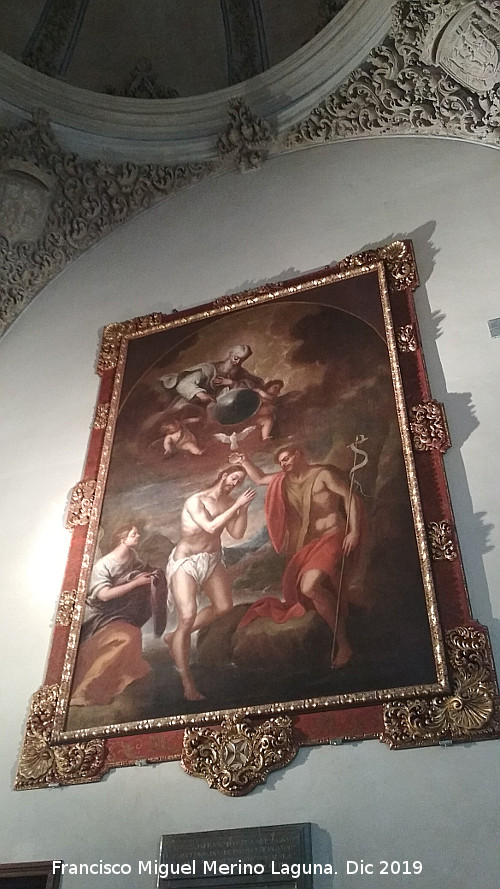 Pedro Atanasio Bocanegra - Pedro Atanasio Bocanegra. Bautismo de Cristo. Madraza - Granada