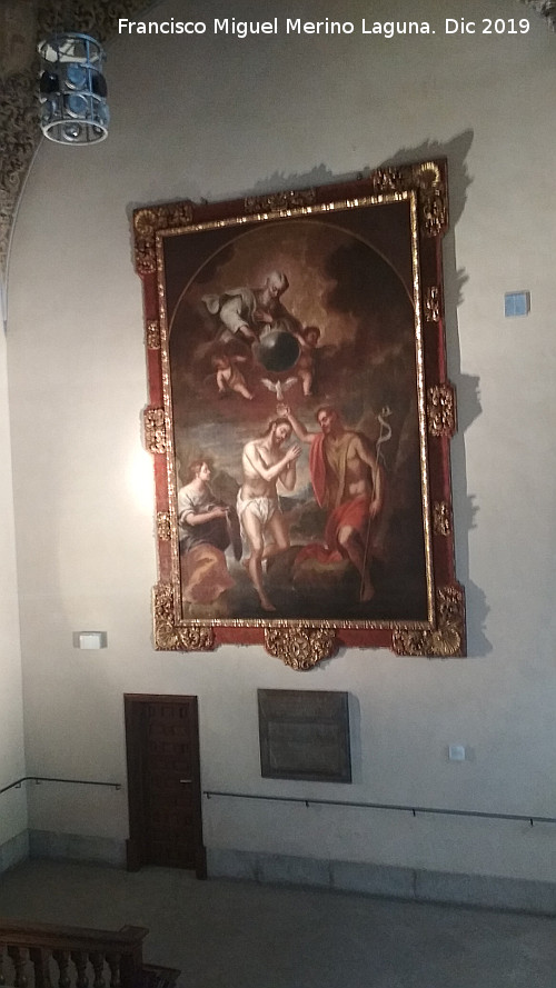 Pedro Atanasio Bocanegra - Pedro Atanasio Bocanegra. Bautismo de Cristo. Madraza - Granada