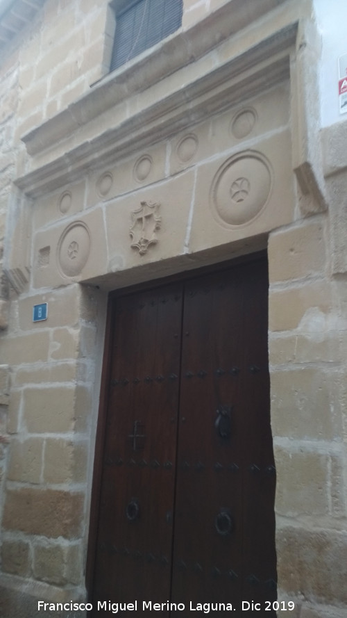 Casa de la Calle La Cruz n� 8 - Casa de la Calle La Cruz n� 8. Portada