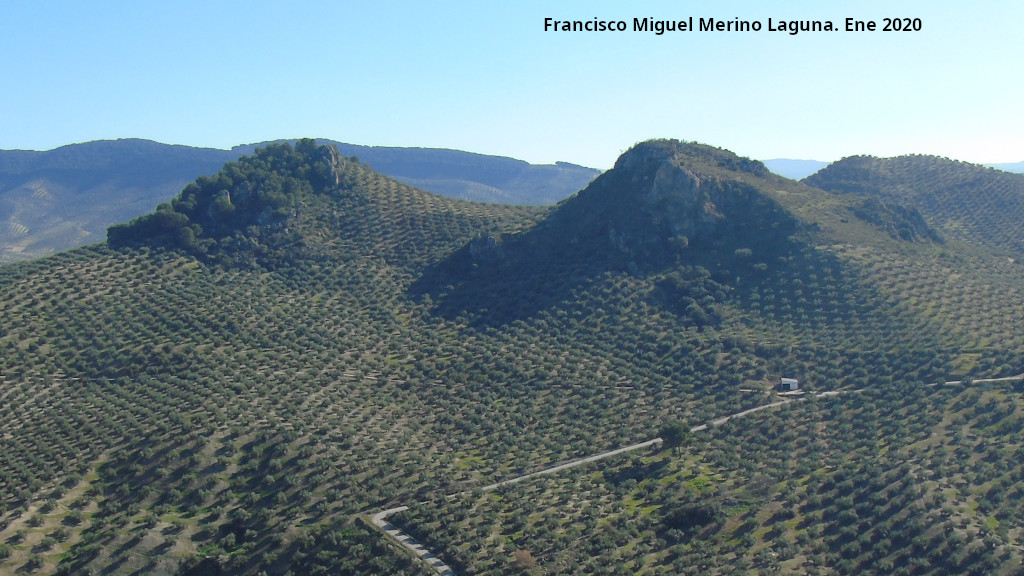 Cerro Dos Hermanas - Cerro Dos Hermanas. Desde el Torre�n del Moro