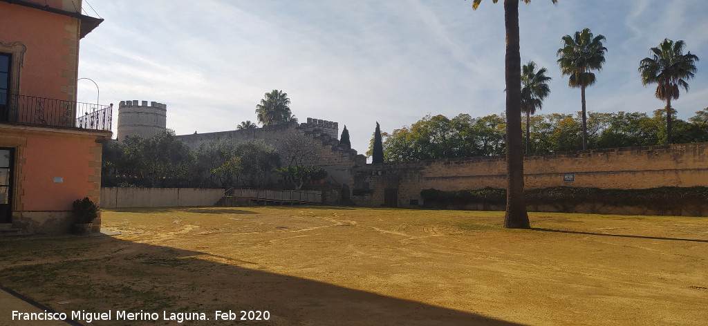 Alc�zar de Jerez. Patio de San Fernando - Alc�zar de Jerez. Patio de San Fernando. 