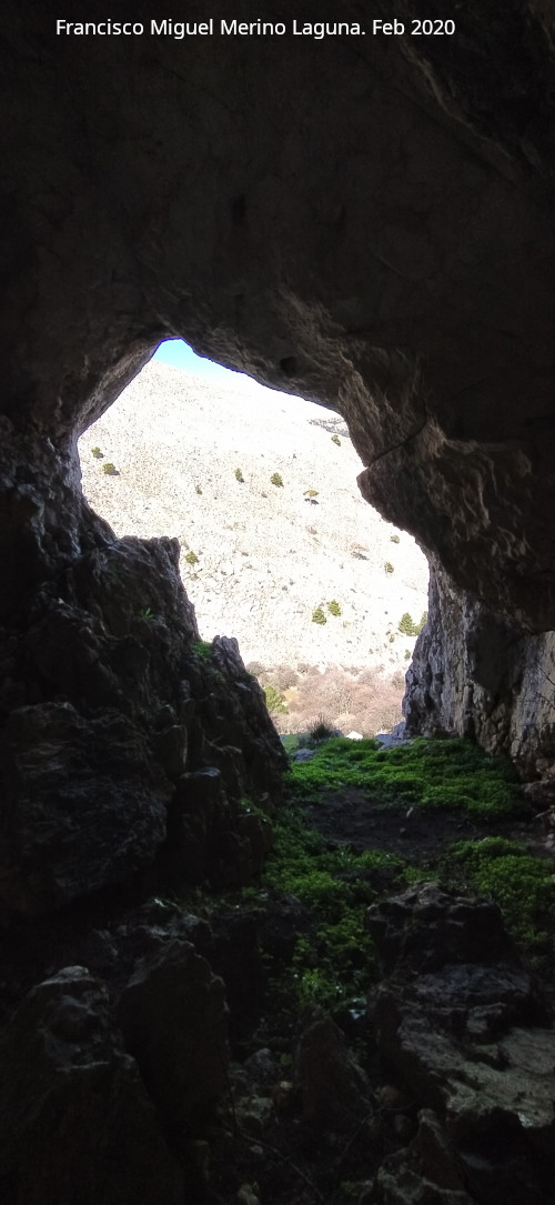 Cueva de la Cara - Cueva de la Cara. Entrada