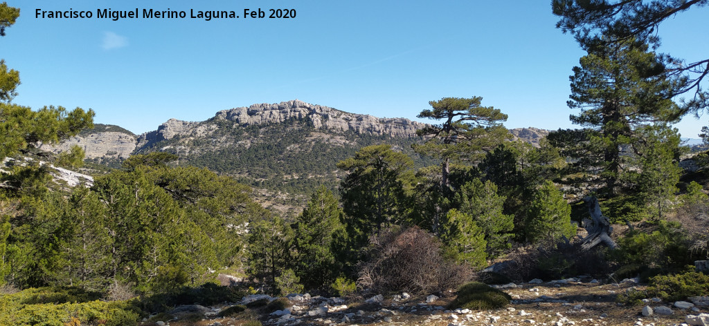 Loma de Cagasebo - Loma de Cagasebo. Al fondo el Caba�as
