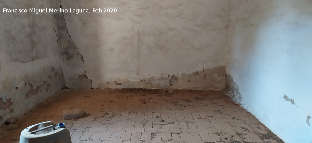 Cortijo de Capellan�as Peque�o - Cortijo de Capellan�as Peque�o. Habitaci�n con soler�a de barro cocido
