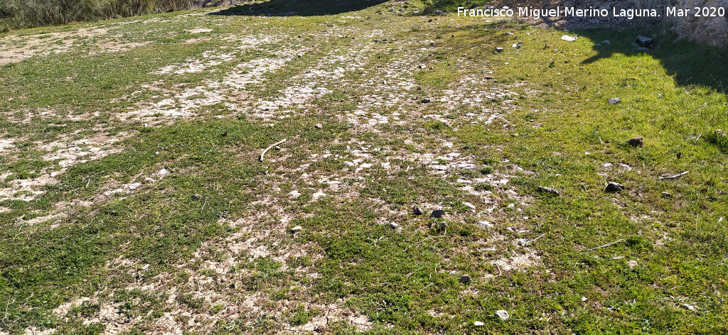 Era de la Ca�ada de Fuente Alta - Era de la Ca�ada de Fuente Alta. Empedrado