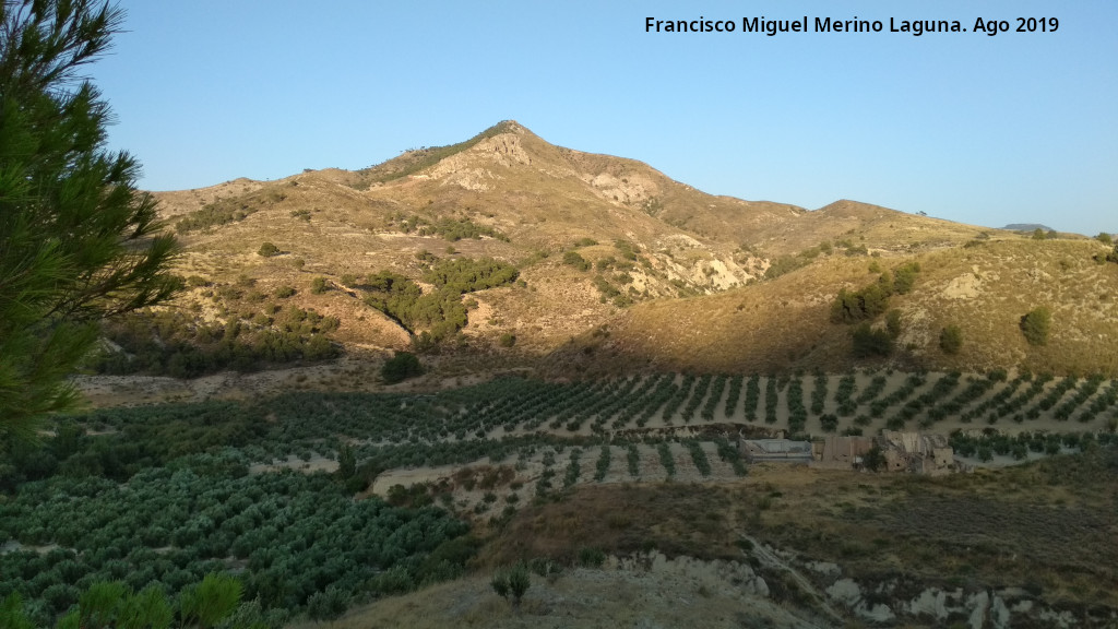 Castillo de Nebl�n - Castillo de Nebl�n. Vista hacia el Altarillas