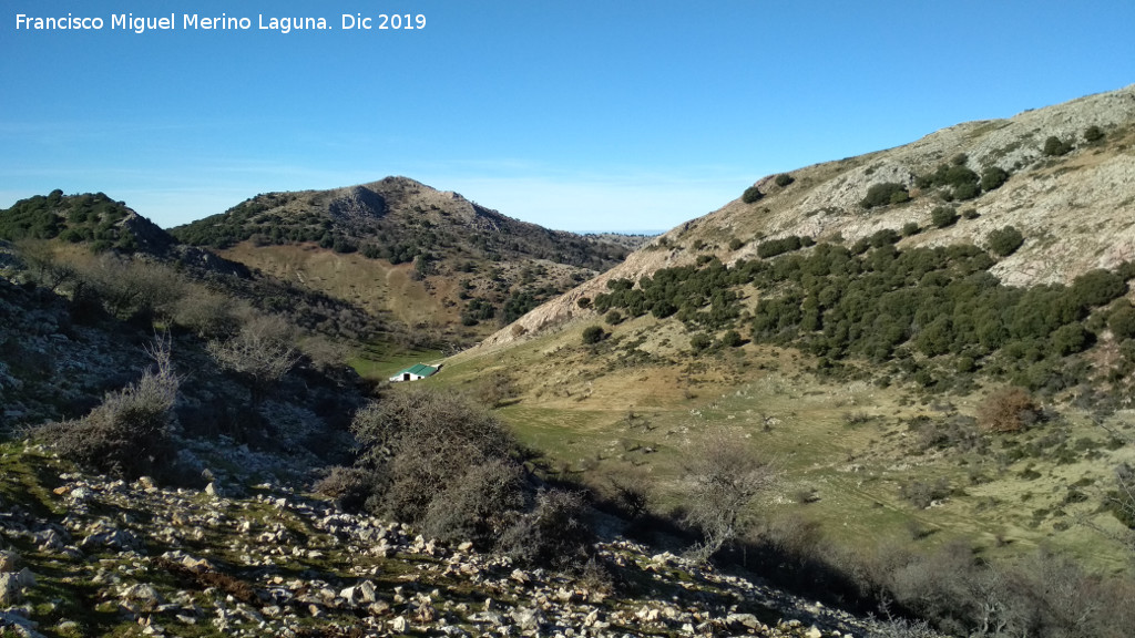 Nava del Tejuelo - Nava del Tejuelo. Desde el Collado del Tejuelo