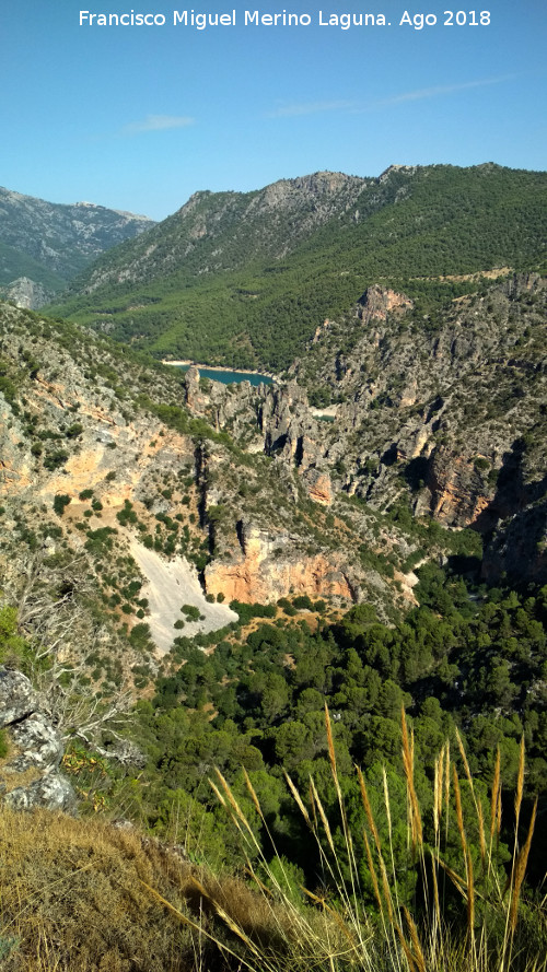 Ca�ada del Sabinar - Ca�ada del Sabinar. Vistas hacia el Pantano del Quiebrajano