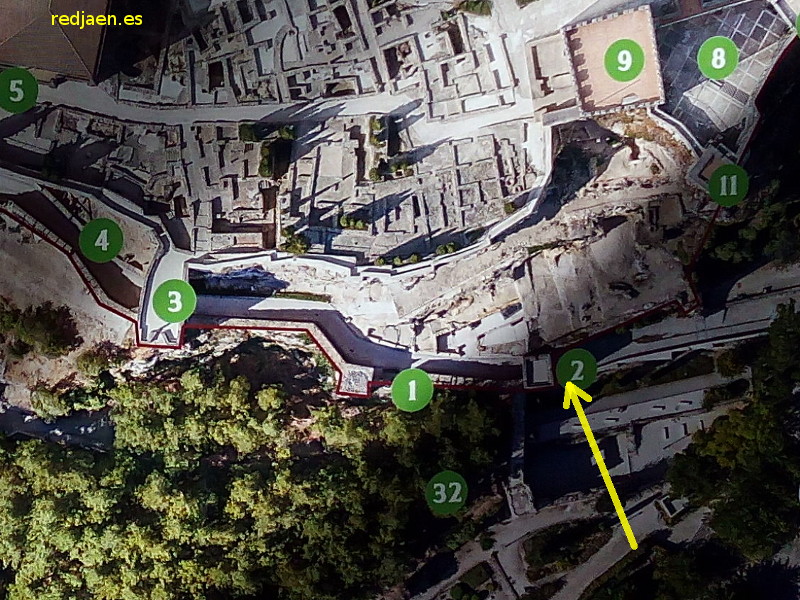 La Mota. Muro de la Memoria - La Mota. Muro de la Memoria. Situaci�n