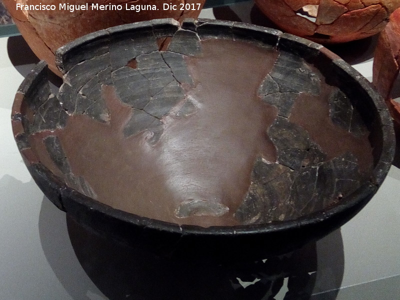 Necr�polis ib�rica de Piquia - Necr�polis ib�rica de Piquia. Fuente o tapadera. Museo Ibero de Ja�n